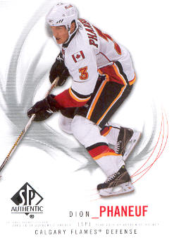 2009-10 SP Authentic #68 Dion Phaneuf