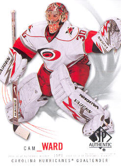 2009-10 SP Authentic #69 Cam Ward