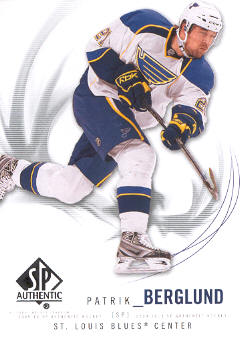 2009-10 SP Authentic #72 Patrik Berglund
