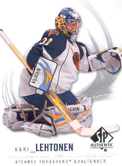 2009-10 SP Authentic #74 Kari Lehtonen