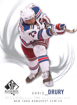 2009-10 SP Authentic #81 Chris Drury