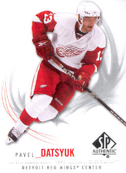 2009-10 SP Authentic #82 Pavel Datsyuk