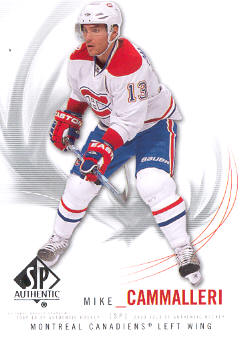 2009-10 SP Authentic #86 Mike Cammalleri