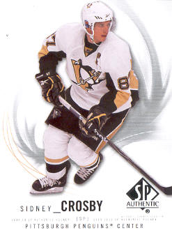 2009-10 SP Authentic #87 Sidney Crosby