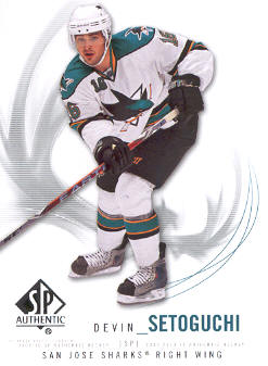 2009-10 SP Authentic #90 Devin Setoguchi