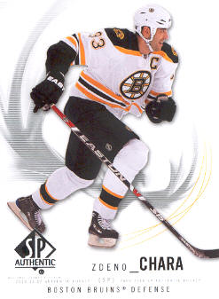 2009-10 SP Authentic #91 Zdeno Chara