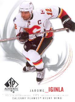 2009-10 SP Authentic #96 Jarome Iginla