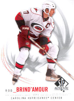 2009-10 SP Authentic #97 Rod Brind`Amour