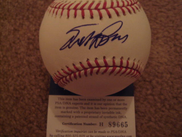 Scott Brosius Autographed Official MLB Baseball With PSA COA