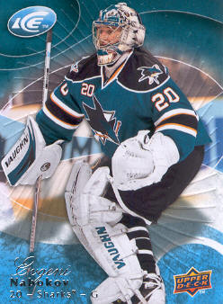 2009-10 Upper Deck Ice #55 Evgeni Nabokov