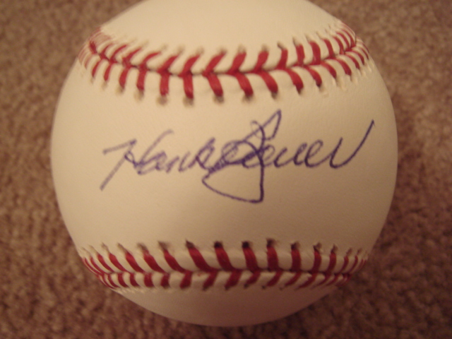 Hank Bauer Autographed MLB Baseball With COA
