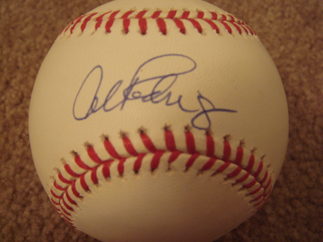 Alex Rodriguez Autographed Official AL Baseball With COA
