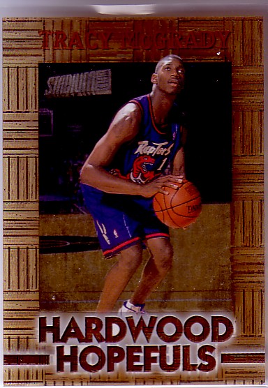 1997-98 Stadium Club Hardwood Hopefuls #HH6 Tracy McGrady