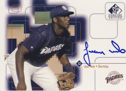 1999 SP Signature Autographs #JM Juan Melo