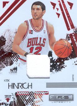 2009-10 Rookies and Stars Longevity Materials Ruby #13 Kirk Hinrich/250