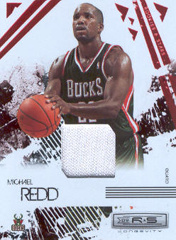 2009-10 Rookies and Stars Longevity Materials Ruby #51 Michael Redd/250
