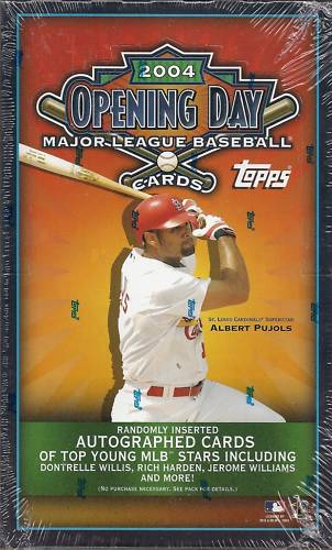 2004 Topps Opening Day Baseball Unopened Box (36 Packs)