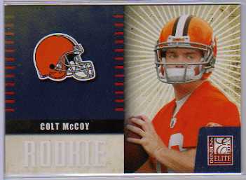 2010 Donruss Elite Rookie NFL Team Logo #7 Colt McCoy