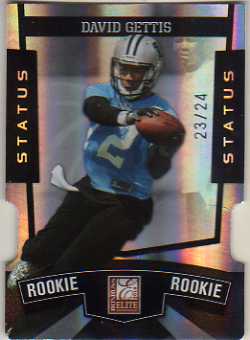 2010 Donruss Elite Status Black #106 David Gettis