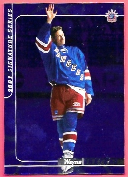 2000-01 BAP Signature Series Sapphire #64 Wayne Gretzky