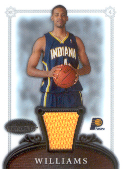 2006-07 Bowman Sterling #59 Shawne Williams JSY RC