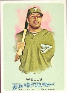 2010 Topps Allen and Ginter #327 Vernon Wells SP
