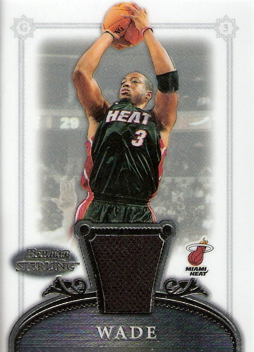 2006-07 Bowman Sterling #20 Dwyane Wade JSY