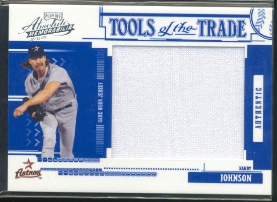 2005 Absolute Memorabilia Tools of the Trade Swatch Single Jumbo Reverse #166 R.John Astros Jsy/150