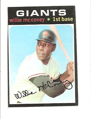 1971 Topps #50 Willie McCovey