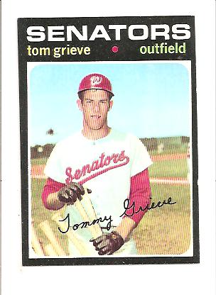 1971 Topps #167 Tom Grieve RC