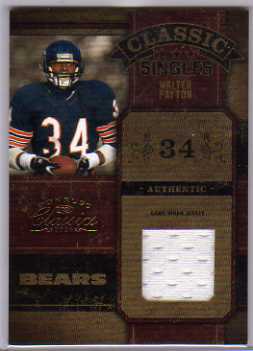 2004 Donruss Classics Classic Materials #C30 Walter Payton