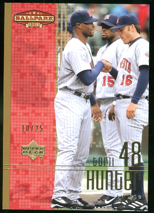 2002 Upper Deck Ballpark Idols Gold #77 Torii Hunter