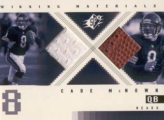 2000 SPx Winning Materials #WMCM Cade McNown