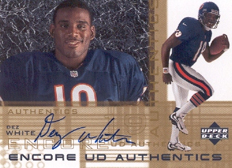 2000 Upper Deck Encore UD Authentics #DW Dez White