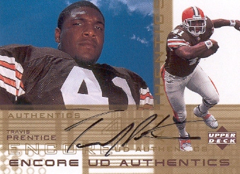 2000 Upper Deck Encore UD Authentics #TP Travis Prentice