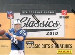 2010 Panini Classics NFL Football Sports Trading Cards Hobby Box