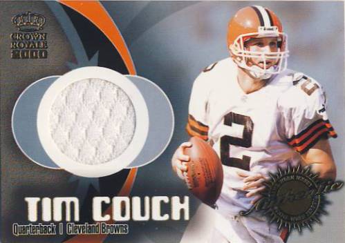 2000 Crown Royale Game Worn Jerseys #9 Tim Couch