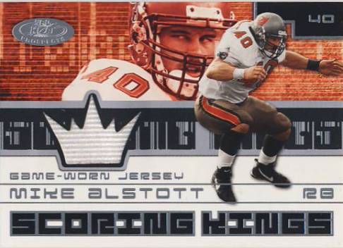 2001 Hot Prospects Scoring King Jerseys #3 Mike Alstott