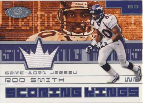 2001 Hot Prospects Scoring King Jerseys #43 Rod Smith