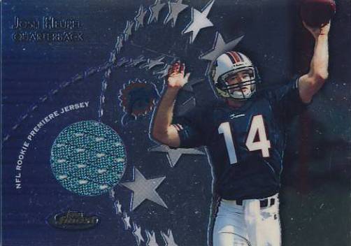 2001 Finest Rookie Premiere Jerseys #RPJJH Josh Heupel B