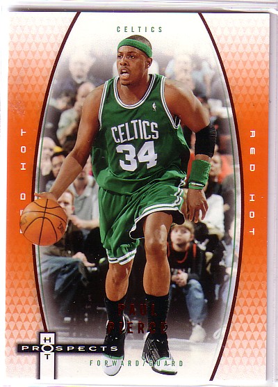 2006-07 Fleer Hot Prospects Red Hot #4 Paul Pierce