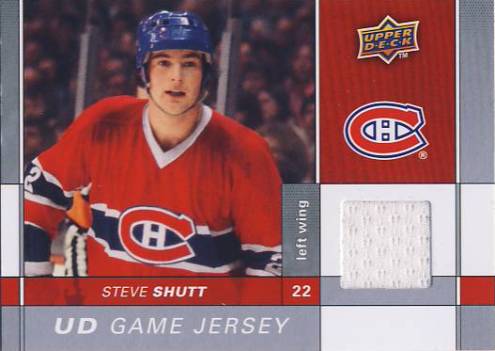 2009-10 Upper Deck Game Jerseys #GJSS Steve Shutt