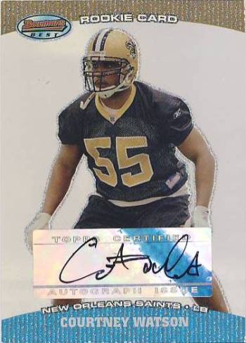 2004 Bowman's Best #172 Courtney Watson AU RC