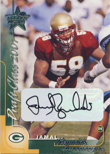 2004 Leaf Rookies and Stars Longevity Draft Class of 2001 Autographs #320 Jamal Reynolds