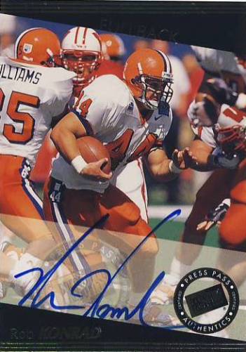 1999 Press Pass Autographs #34 Rob Konrad