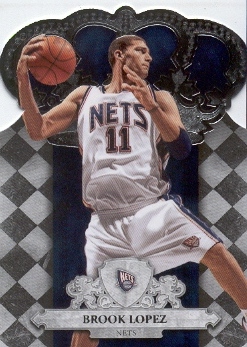 2009-10 Crown Royale #5 Brook Lopez