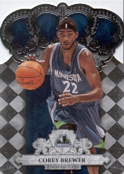2009-10 Crown Royale #56 Corey Brewer