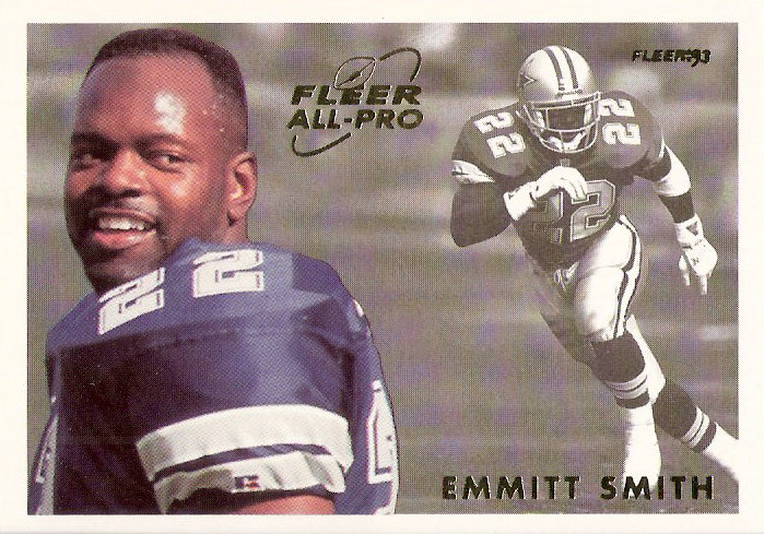1993 Fleer All-Pros #19 Emmitt Smith