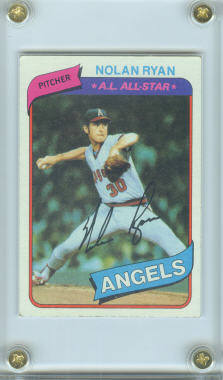 1980 Topps #580 Nolan Ryan