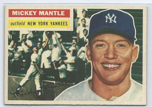1956 Topps #135 Mickey Mantle
